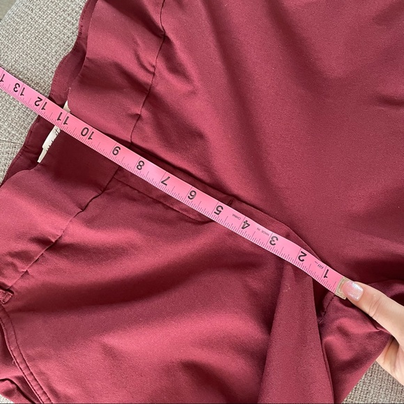 Penningtons - Stretch - Dress Pants/Crops - Size 18 Petite - Burgandy - Picture 7 of 8